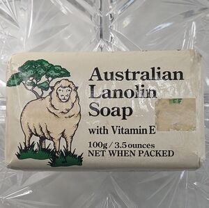 Vintage Australian Lanolin Soap w Vitamin E Campbell Brothers